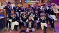 Hier gibt es einige Bilder vom Auftritt der Garde „Kin Wiever“ beim Pfarrkarneval im Bürgerhaus Baumberg (18.02.2023):